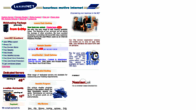 What Luxmi.net website looks like in 2024 