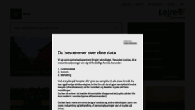 What Lejre.dk website looks like in 2024 