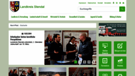 What Landkreis-stendal.de website looks like in 2024 