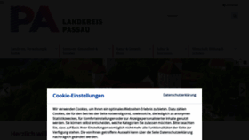 What Landkreis-passau.de website looks like in 2024 