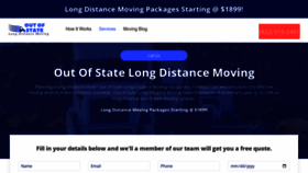 What Longdistanceoutofstatemoving.com website looks like in 2024 