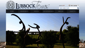 What Lubbockcounty.gov website looks like in 2024 