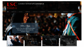 What Lsclondon.co.uk website looks like in 2024 