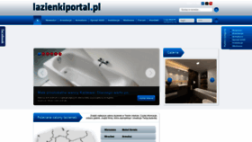 What Lazienkiportal.pl website looks like in 2024 
