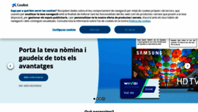 What Lacaixa.es website looks like in 2024 