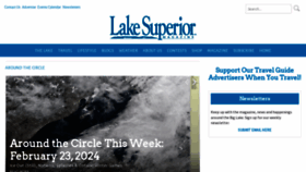 What Lakesuperior.com website looks like in 2024 