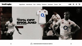 What Lovell-rugby.co.uk website looks like in 2024 
