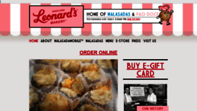 What Leonardshawaii.com website looks like in 2024 
