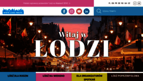 What Lodz.travel website looks like in 2024 