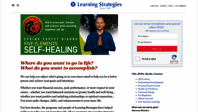 What Learningstrategies.com website looks like in 2024 