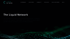 What Liquid.net website looks like in 2024 