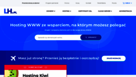 What Lh.pl website looks like in 2024 