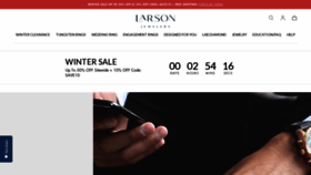 What Larsonjewelers.com website looks like in 2024 