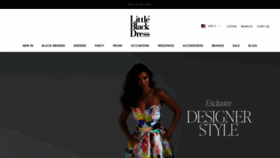 What Littleblackdress.co.uk website looks like in 2024 