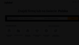 What Lokalny.infobel.pl website looks like in 2024 