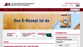 What Lak-bw.de website looks like in 2024 