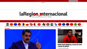What Laregioninternacional.com website looks like in 2024 
