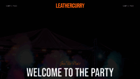 What Leathercurry.com website looks like in 2024 