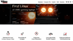 What Linux-onlineshop.de website looks like in 2024 