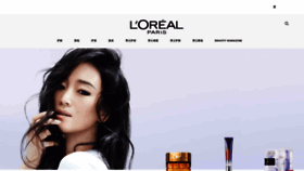 What Lorealparis.com.cn website looked like in 2024 (1 year ago)