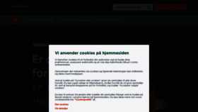 What Lederne.dk website looked like in 2024 (1 year ago)