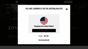What Lornajane.com.au website looks like in 2024 