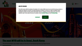 What Lisboa2023.org website looks like in 2024 