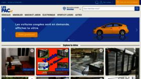 What Lespac.com website looks like in 2024 