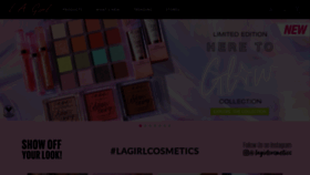 What Lagirlusa.com website looks like in 2024 