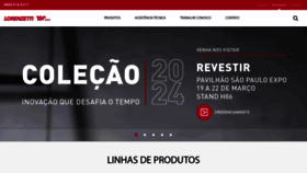 What Lorenzetti.com.br website looks like in 2024 