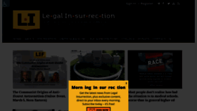 What Legalinsurrection.com website looks like in 2024 