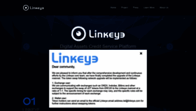 What Linkeye.com website looks like in 2024 