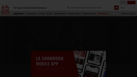 What Lashowroom.com website looks like in 2024 