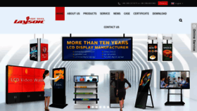 What Layson-lcd.com website looks like in 2024 