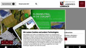What Loerrach-landkreis.de website looks like in 2024 