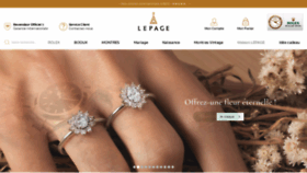 What Lepage.fr website looks like in 2024 