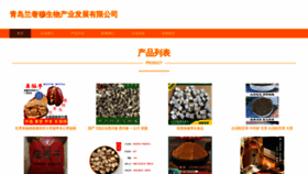 What Lanshemu.com website looks like in 2024 