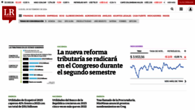 What Larepublica.com.co website looks like in 2024 