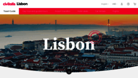 What Lisbon.net website looks like in 2024 
