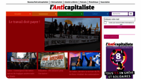 What Lanticapitaliste.org website looks like in 2024 