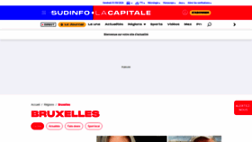 What Lacapitale.be website looks like in 2024 
