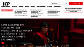 What Lcpan.fr website looks like in 2024 