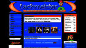 What Lachmeister.de website looks like in 2024 