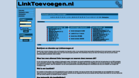 What Linktoevoegen.nl website looks like in 2024 