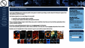 What Linuxgamepublishing.com website looks like in 2024 