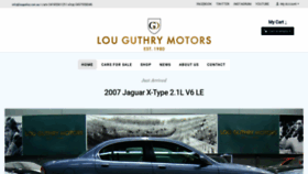 What Louguthry.com.au website looks like in 2024 