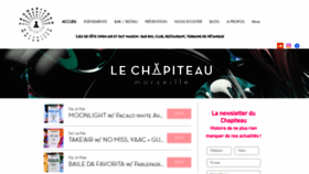 What Lechapiteau-marseille.fr website looks like in 2024 