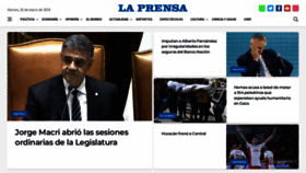 What Laprensa.com.ar website looked like in 2024 (1 year ago)
