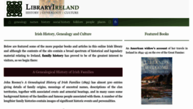 What Libraryireland.com website looks like in 2024 