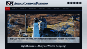 What Lighthousefoundation.org website looks like in 2024 
